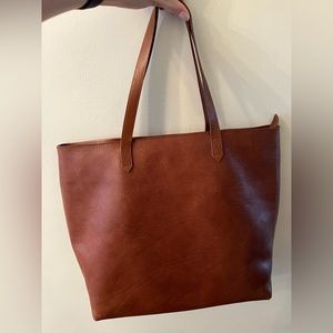 Madewell Leather Transport Tote